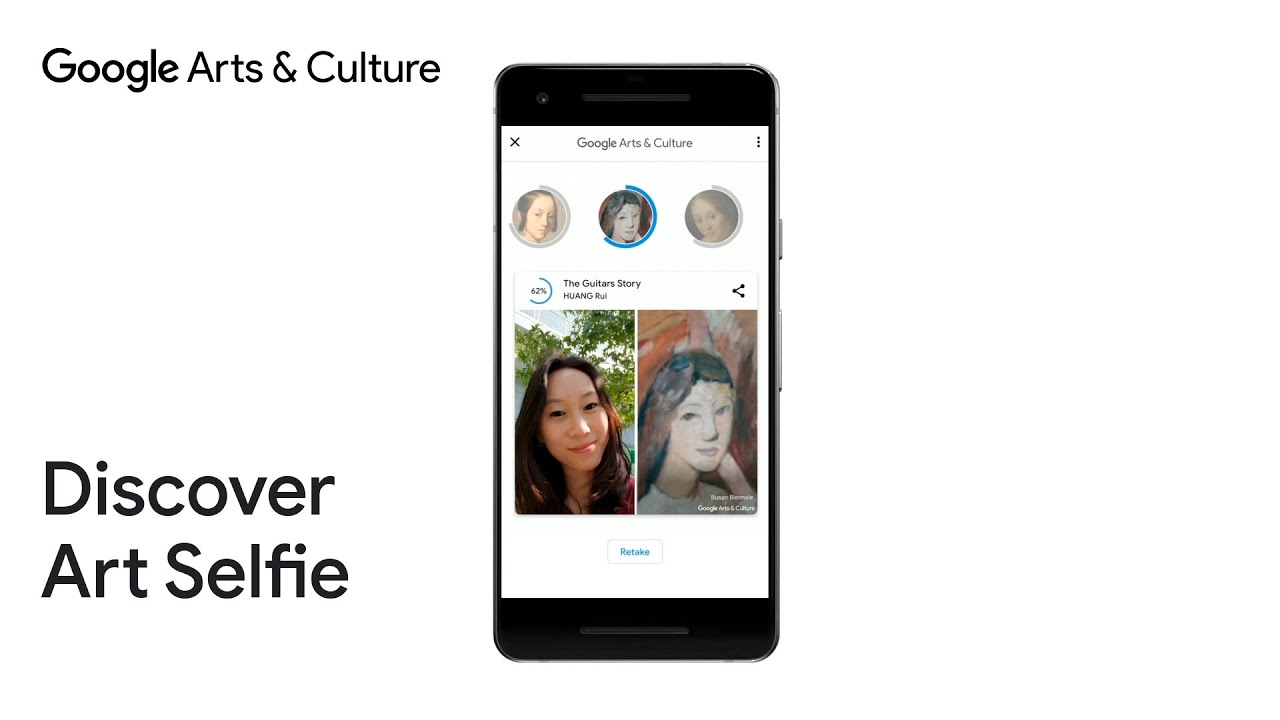Search art with your selfie: A Google Arts & Culture Experiment