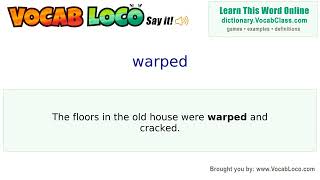 Video thumbnail for warped