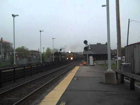 RARE! 7 engine Freight train to Worcester