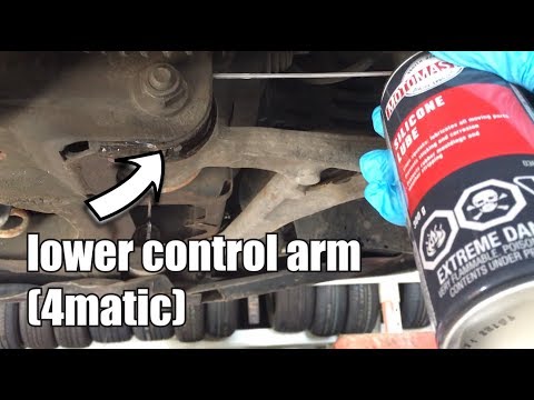 Lube It Up! "Fix" squeaking creaking suspension with a can of spray!