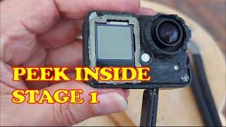 Stage 1 Peek inside my water damaged GoPro Hero 7 Black
