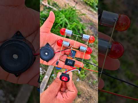 🔥 I Built My Own DIY Hazard Light at Home! 🚨