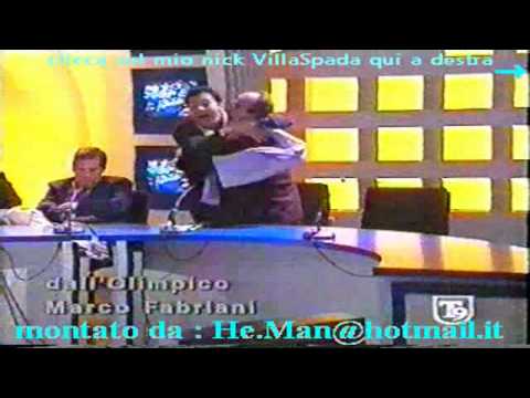 Derby Romano del  29/11/98  - Lazio-Roma 3-3 - immagini partita e reazioni studio Goal di Notte