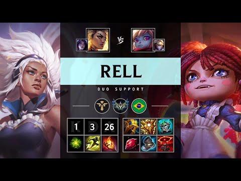 Rell Support vs Poppy - BR Challenger Patch 25.07