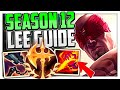 How to Play Lee Sin & CARRY for Beginners Season 12 + Best Build/Runes | League of Legends