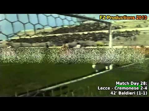 Serie A 1993-1994, day 28 Lecce - Cremonese 2-4 (Baldieri goal)