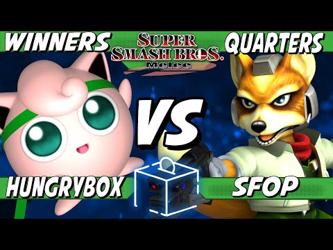 Coinbox 54 - Hungrybox (Jigglypuff) vs SFOP (Fox) Winners Quarters - Smash Melee