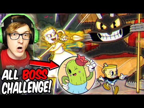 We beat EVERY boss as Ms Chalice to get a secret new skin in Cuphead DLC