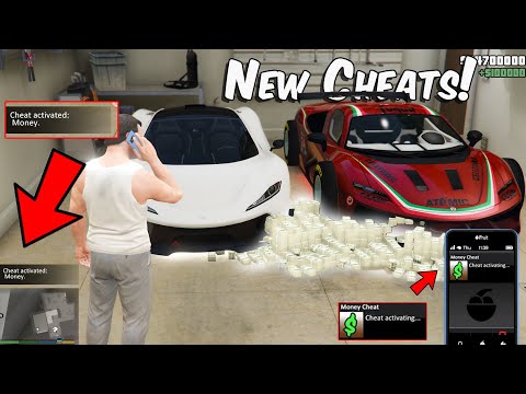 GTA 5 - All New Secret Phone Cheats! (Money Cheat, Supercar Cheat & more)