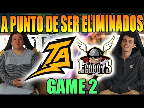 THUNDER vs EGOBOYS - A PUNTO DE SER ELIMINADOS!!! - STARLADDER MINOR SA DOTA 2