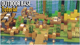 Minecraft Tutorial: Outdoor Base