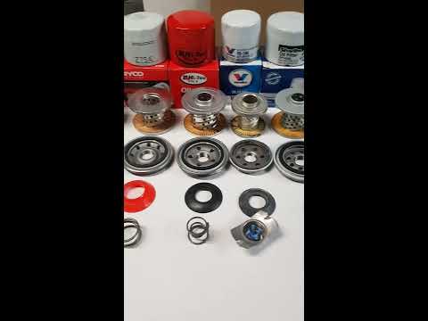 OIL FILTERS CUT OPEN  1 of 3