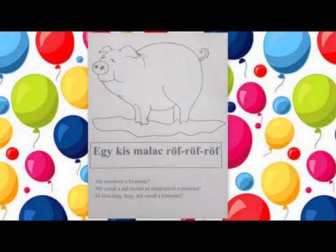 8 Egy kis malac röf röf röf