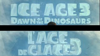 L'Age de Glace 3 : Le Temps des Dinosaures - Comparaison du Générique