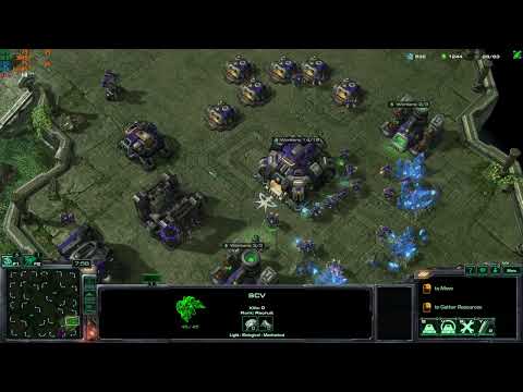 starcraft 2 custom melee part 1