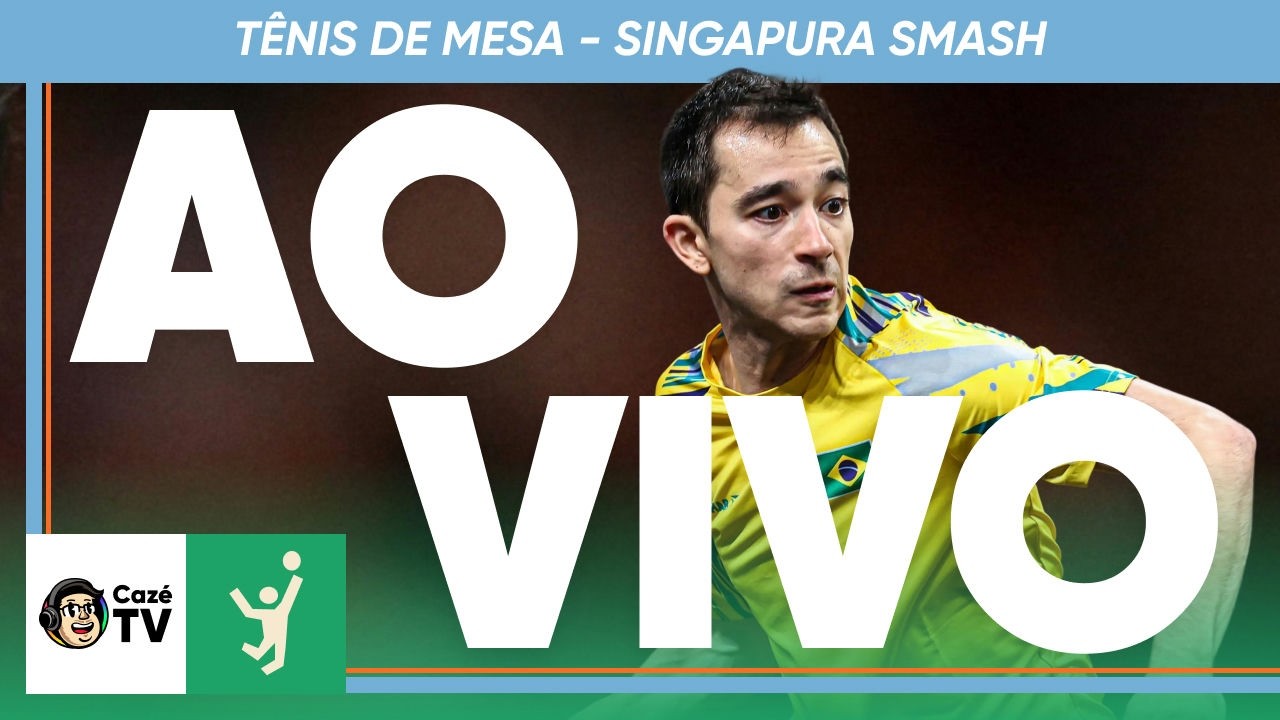 TÊNIS DE MESA | HUGO CALDERANO NO SINGAPURA SMASH