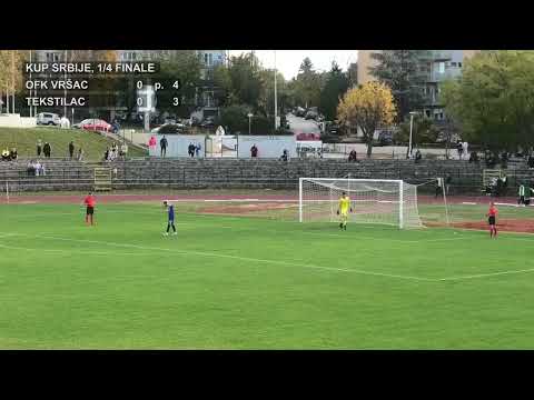 KUP SRBIJE VRŠAC - TEKSTILAC  0-0 p 4-3
