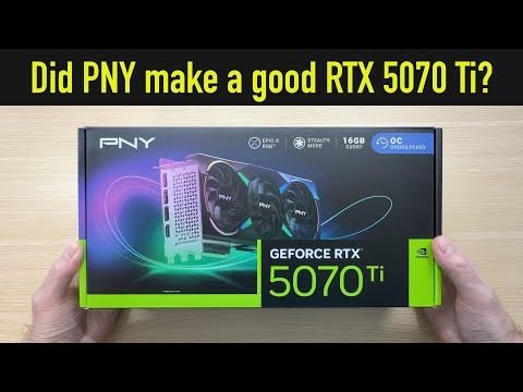 Noisy or Quiet? PNY RTX 5070 Ti ARGB OC Review