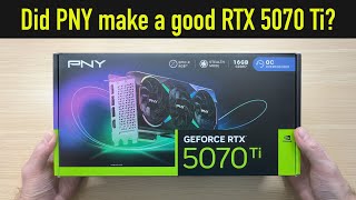 Noisy or Quiet? PNY RTX 5070 Ti ARGB OC Review
