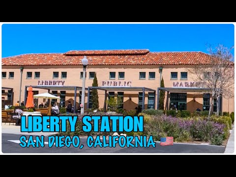 LIBERTY STATION 2022 / [4K] WALKING TOUR / SAN DIEGO, CALIFORNIA 🇺🇸
