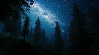 Nighttime Starscape | A Sky Full of Stars  | 11:11:11 Angel Video | Nature Relaxation Film