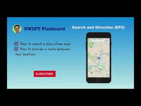 How to search a location and provide directions to user in Mapkit