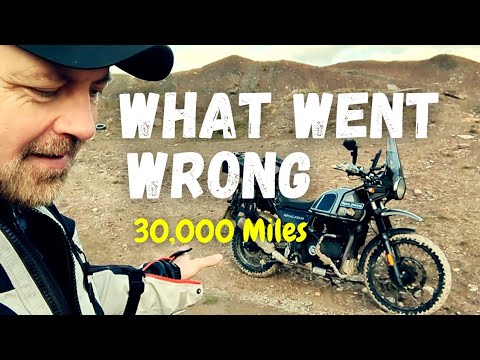 BRUTALLY HONEST REVIEW. 30,000 Miles On A Royal Enfield Himalayan Watch This Before You Buy.