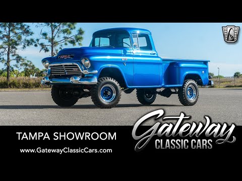 Sold: 1957 GMC 100 NAPCO 4x4