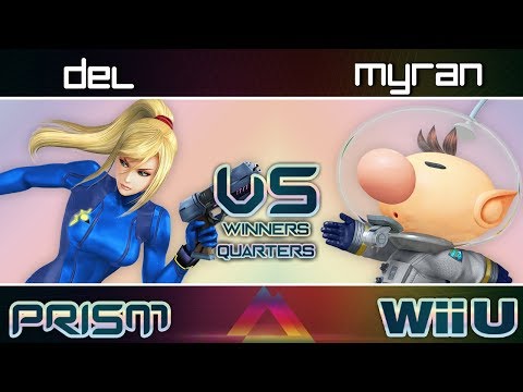 PRISM 127 - Del (Zero Suit Samus) vs. Myran (Olimar) - Winners Quarters - Smash Wii U
