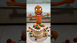 Birthday gift gone wrong🪵🫖🎂🐸☕️ #Plush #Italianbrainrot #Annaanimation