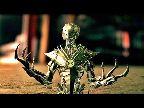 BEN10 transforms into a NANOMECH ALIEN to fights with THE DECOY QUEEN