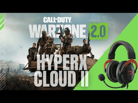HyperX Cloud II Sound Demo in Warzone 2 | Footsteps, Directional Audio and EQ settings