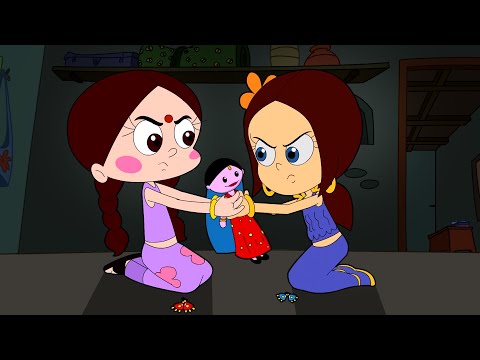 Chutki & Indu - Try Not to Laugh Challenge 2.0 | Funny Cartoon for Kids | Chatpat Comedy Compilation