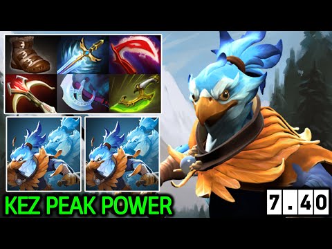 Kez Peak Power – Full Physical Build Falcon Rush Slash Dota 2