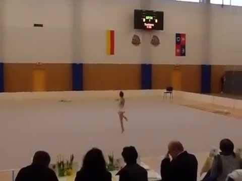 AJUR CUP 2015 Denisa Václavíková - sestava bez náčiní