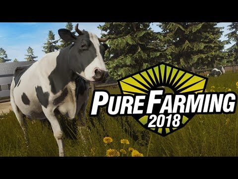 Guide to Raising Cows for Profit - Pure Farming 2018 PC Gameplay