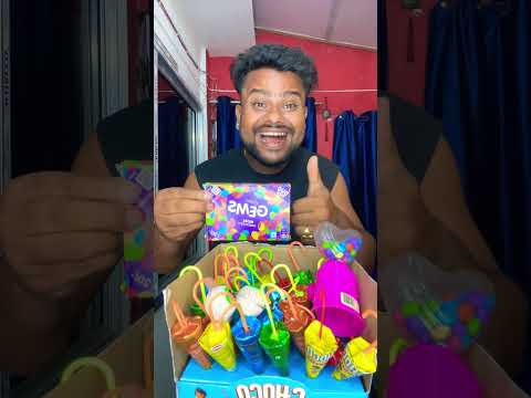 Sabko mila colourful candy & chocolates 😍 #shorts #chocolate #candy