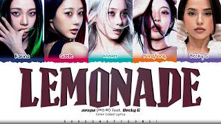 Download lagu aespa 'LEMONADE (Feat. Becky G)' Lyrics (에스파 LEMONADE 가사) [Color Coded Han_Rom_Eng] | ShadowByYoongi mp3