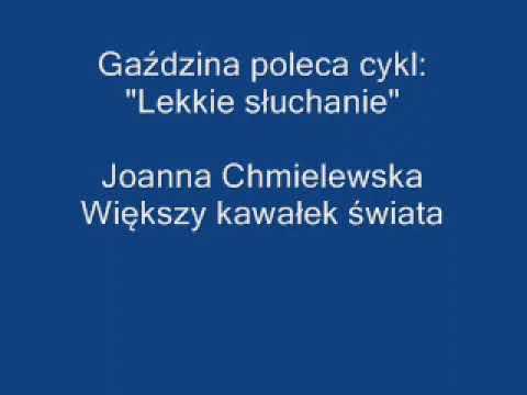 WIĘKSZY KAWAŁEK ŚWIATA  ✌  JOANNA CHMIELEWSKA  ✌  AUDIOBOOK PL ✌