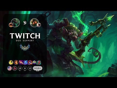 Twitch Support vs Nautilus - NA Challenger Patch 13.3