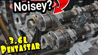 P0302 Misfire and ticking noise 3.6 Pentastar V6 problems rocker arm Cam Phaser X56 warranty on Head