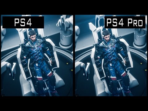 The Surge PS4 Pro vs PS4 Graphics Comparison