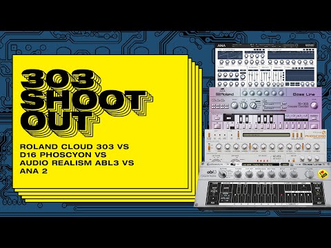 Epic TB-303 Shootout - Roland Cloud 303 Vs D16 Phoscyon Vs Audio Realism Abl3 Vs Ana 2