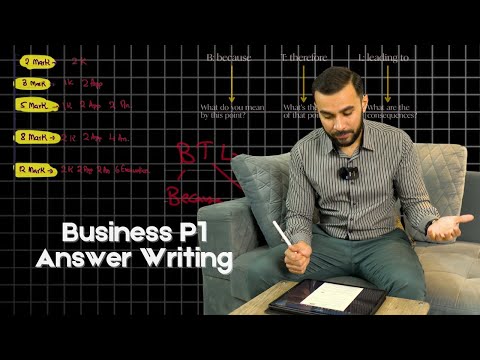 How to Score Big in As Level Business Paper 1? | Answer Writing Tips & Techniques | Asad Kothari