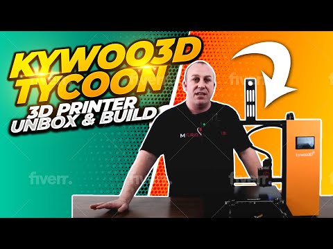 KYWOO3D TYCOON 3D PRINTER UNBOX & BUILD