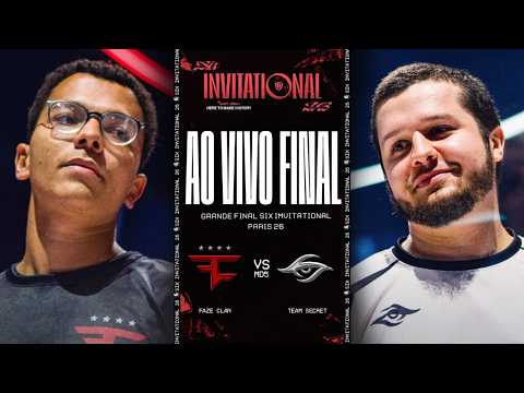 FAZE CLAN vs TEAM SECRET - GRANDE FINAL DO SIX INVITATIONAL PARIS 2026
