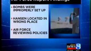 Airman's death report released