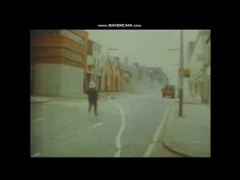 IRA Belfast Brigade bomb explosions caught on camera, 14 September 1972