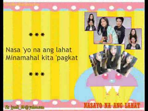 Nasa iyo na ang lahat by Daniel Padilla Lyrics