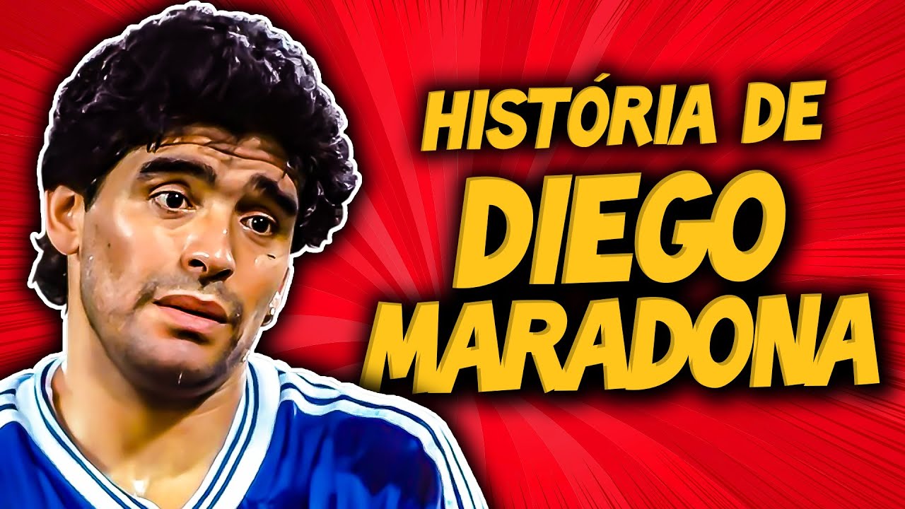A EMOCIONANTE história de DIEGO MARADONA #RIPMaradona